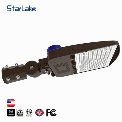 Starlake 300W LED Area Light 150LM/W Sensor de movimento Luzes de estacionamento