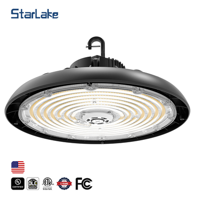 5000K Alumínio Alumínio LED UFO Highbay Light 22500lm-36000lm Dimmable 100W-240W 120° feixe