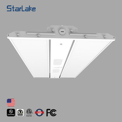 300W 5000K LED Linear Highbay Light 3Power / 3CCT Ajustável LED Lâmpadas de loja para oficina