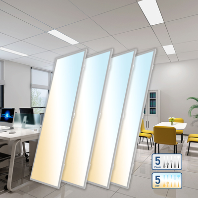 EUA em estoque LED Flat Panel Light ETL DLC Premium 3Power 3CCT comutável 277V 347V 130lm/w