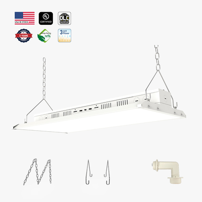 Lâmpada LED linear personalizada 80-400W Dimmable 13000lm para armazéns de loja