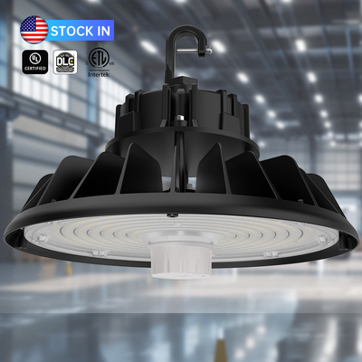 UL DLC 100W 200W 300W Dimmable IP65 Highbay UFO Light para Armazém Industrial
