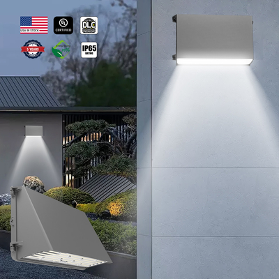 Full Cut Off Street Outdoor Wallpack Lamp Waterproof IP65 80W/100W Selecionável 277V 347V 480V LED Wall Pack Light