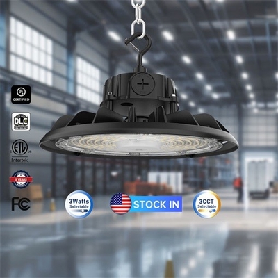 240W UFO LED High Bay Light Com 36000 Lumens 5000K Daylight Branco IP65 Para Armazém